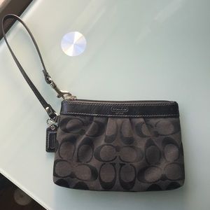 BLK coach wristlet!